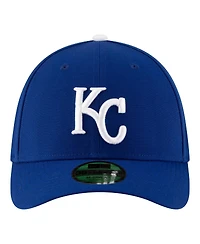 New Era Men's Royal Kansas City Royals Player Replica 39THIRTY M-Crown Flex Hat