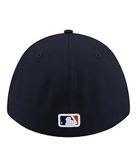 New Era Men's Navy Houston Astros Player Replica 39THIRTY M-Crown Flex Hat