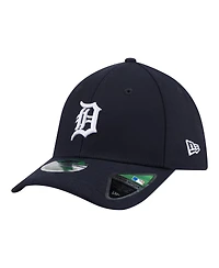 New Era Men's Navy Detroit Tigers Player Replica 39THIRTY M-Crown Flex Hat