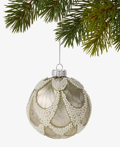 Holiday Lane Jeweled Classics Ball Ornament, Macy's Exclusive