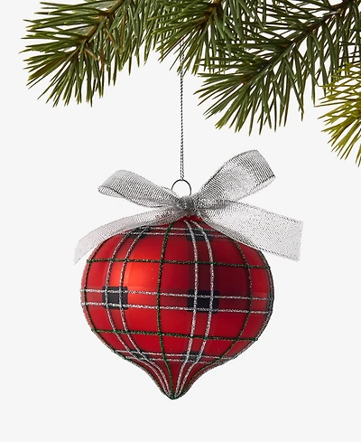 Holiday Lane Cozy Cabin Onion Ball Ornament, Macy's Exclusive