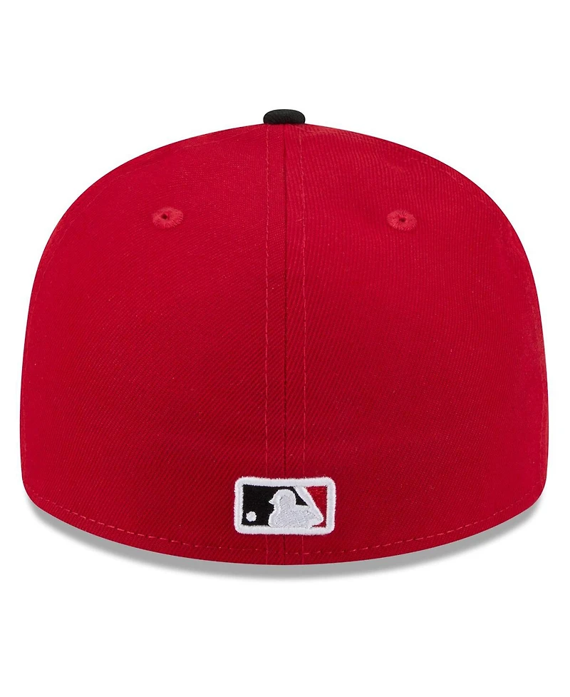 New Era Men's Red/Black Cincinnati Reds 2026 Spring Training Low Profile 59FIFTY Fitted Hat