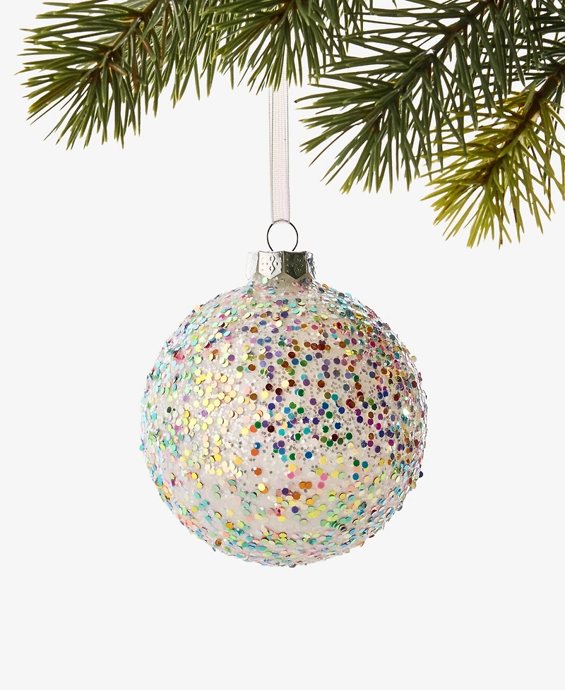 Holiday Lane Disco Brights Ball Ornament, Macy's Exclusive