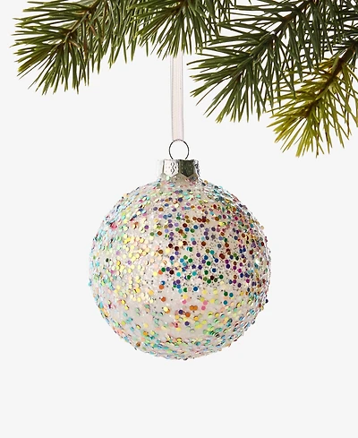 Holiday Lane Disco Brights Ball Ornament, Macy's Exclusive