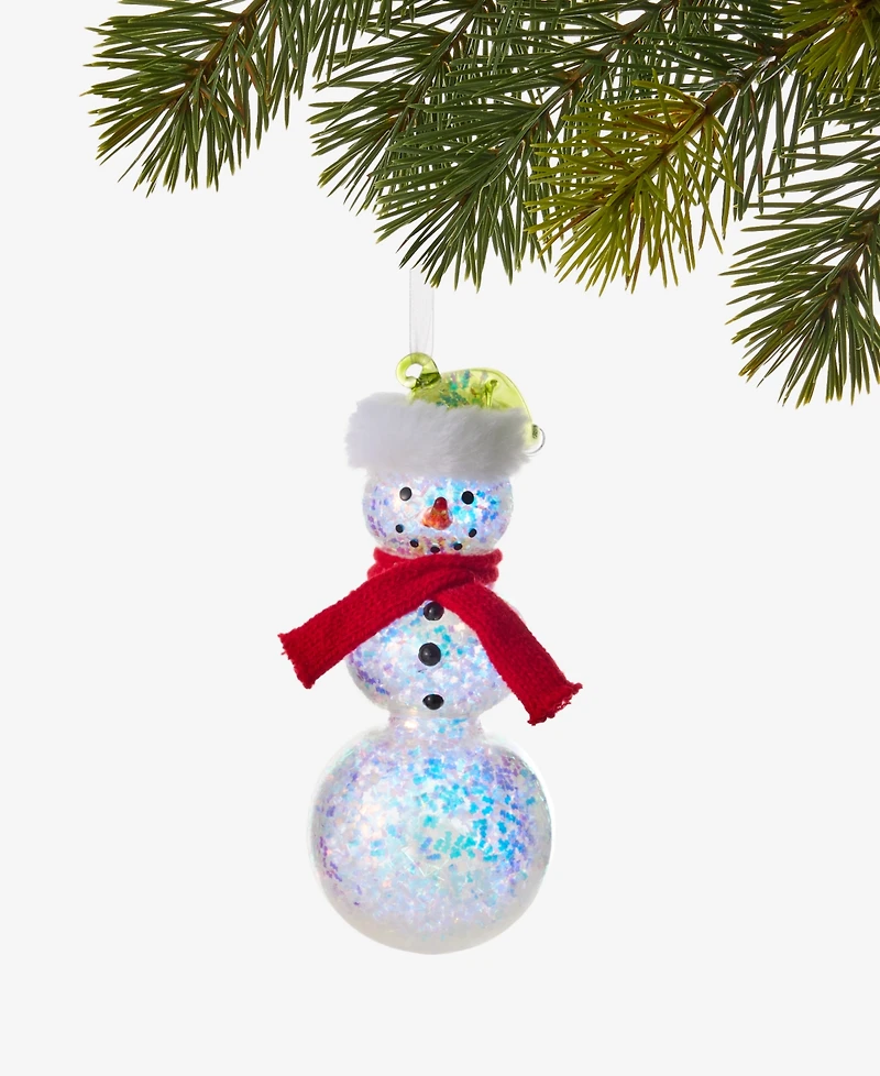 Holiday Lane Merry Magic Snowman Ornament, Macy's Exclusive