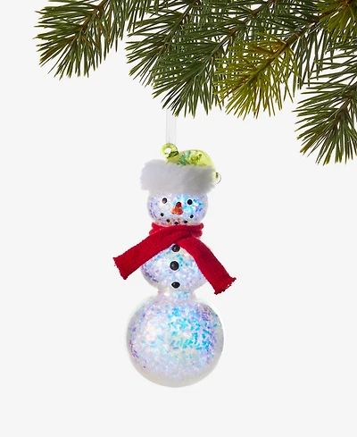 Holiday Lane Merry Magic Snowman Ornament, Macy's Exclusive