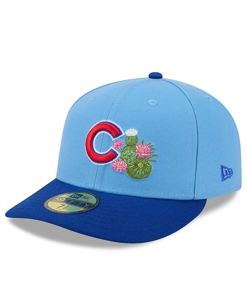 New Era Men's Light Blue/Royal Chicago Cubs 2026 Spring Training 59FIFTY Fitted Hat