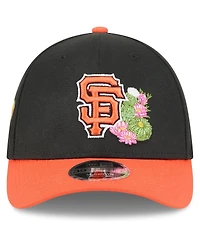 New Era Men's Black/Orange San Francisco Giants 2026 Spring Training M-Crown 39THIRTY Flex Hat