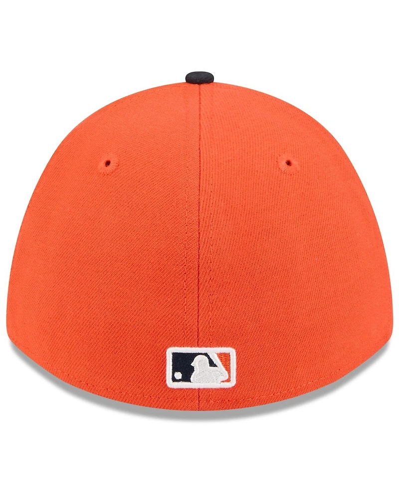 New Era Men's Orange/Navy Houston Astros 2026 Spring Training M-Crown 39THIRTY Flex Hat