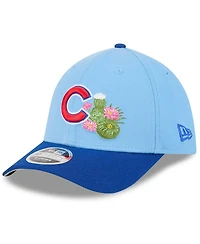 New Era Men's Light Blue/Royal Chicago Cubs 2026 Spring Training M-Crown 39THIRTY Flex Hat
