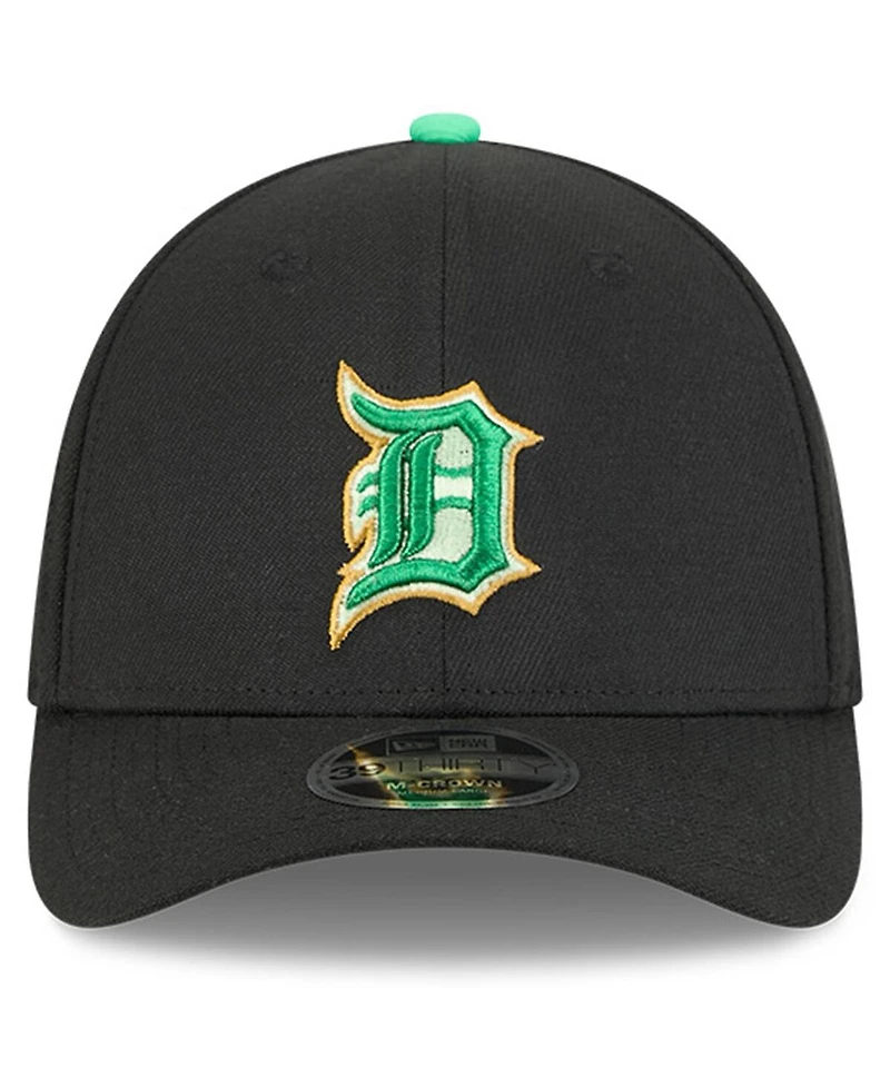 New Era Men's Black Detroit Tigers 2026 St. Patrick's Day 39THIRTY Flex Hat