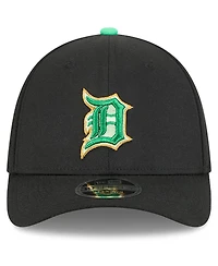 New Era Men's Black Detroit Tigers 2026 St. Patrick's Day 39THIRTY Flex Hat