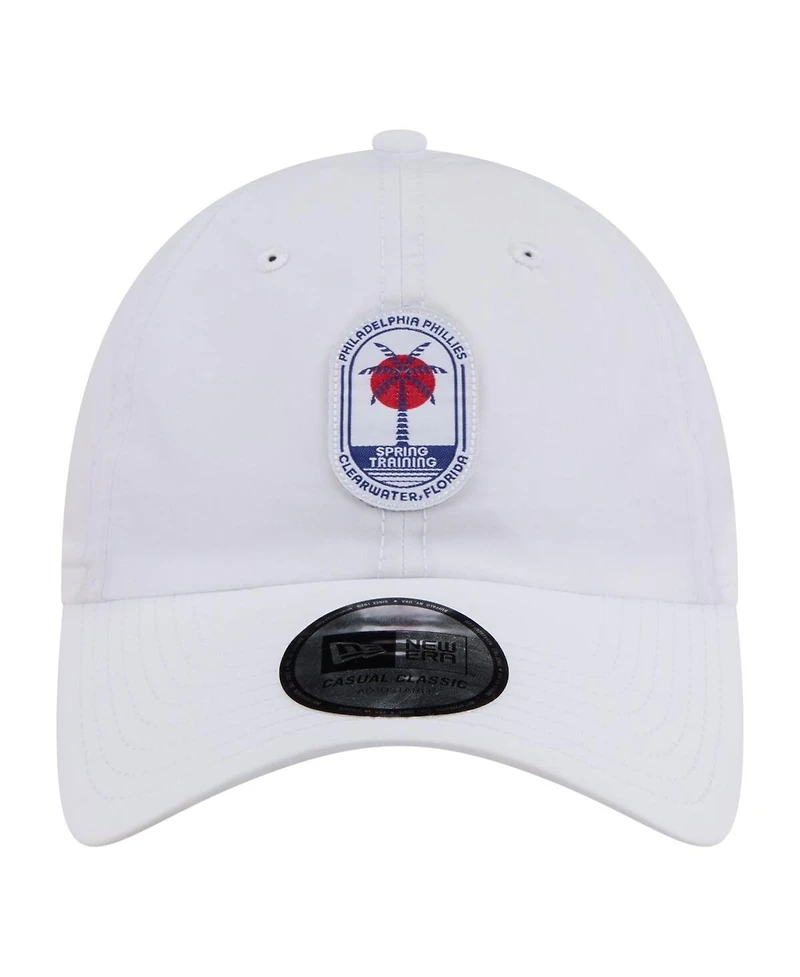 New Era Men's White Philadelphia Phillies 2026 Spring Training Fan Pack Icon Casual Classic Adjustable Hat
