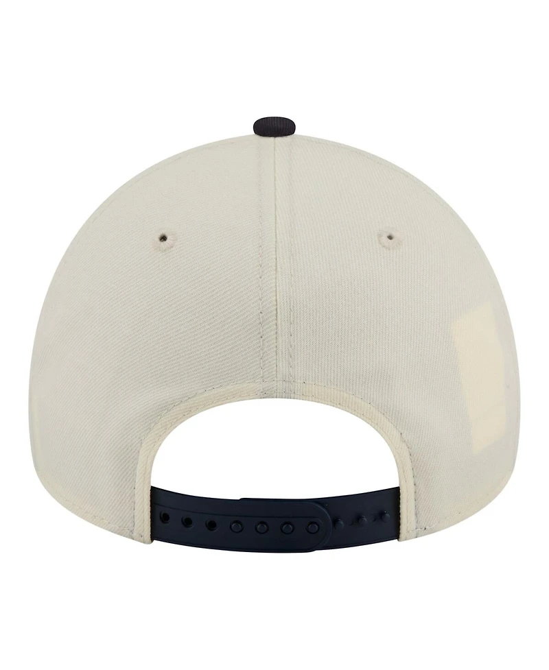 New Era Men's Cream New York Yankees 2026 Spring Training Fan Pack Rope A-Frame 9FORTY Adjustable Hat