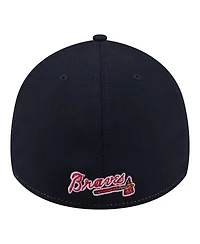 New Era Men's Stone Atlanta Braves 2026 Spring Training Fan Pack Gradient 39THIRTY Flex Hat