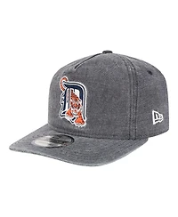 New Era Men's Heather Gray Detroit Tigers Throwback Denim Classic 19TWENTY Adjustable Hat