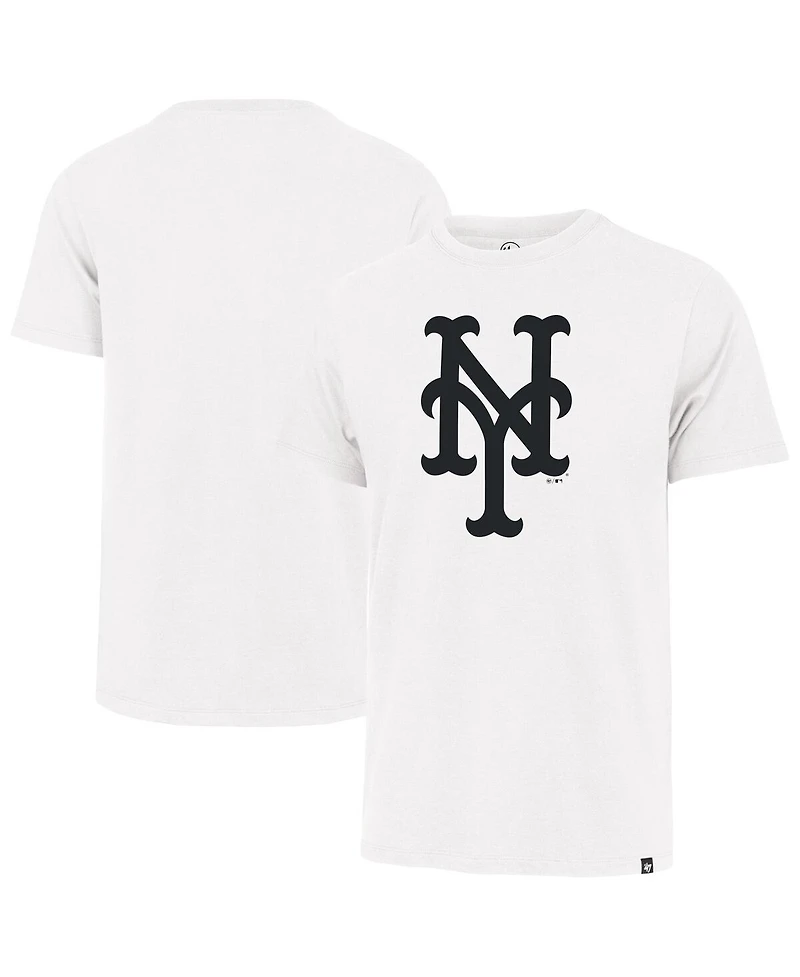 '47 Brand Men's White New York Mets Imprint Franklin T-Shirt