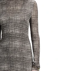 Boss by Hugo Women's Modal Skirt Plisse-Tulle Dress