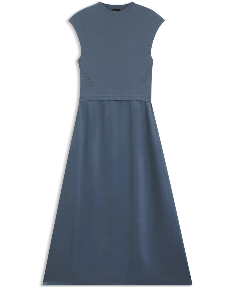 Boss by Hugo Boss Women's Satin Skirt Knitted Dress