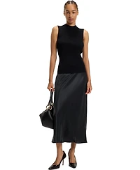 Boss by Hugo Women's Regular-Fit Maxi Satin Skirt