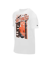 New Era Men's White San Francisco Giants Big Graphic Domestic T-Shirt