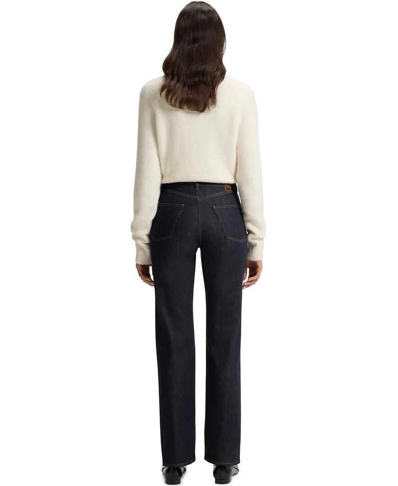 Boss by Hugo Women's Stay Indigo Stretch Denim Slim-Fit Jeans