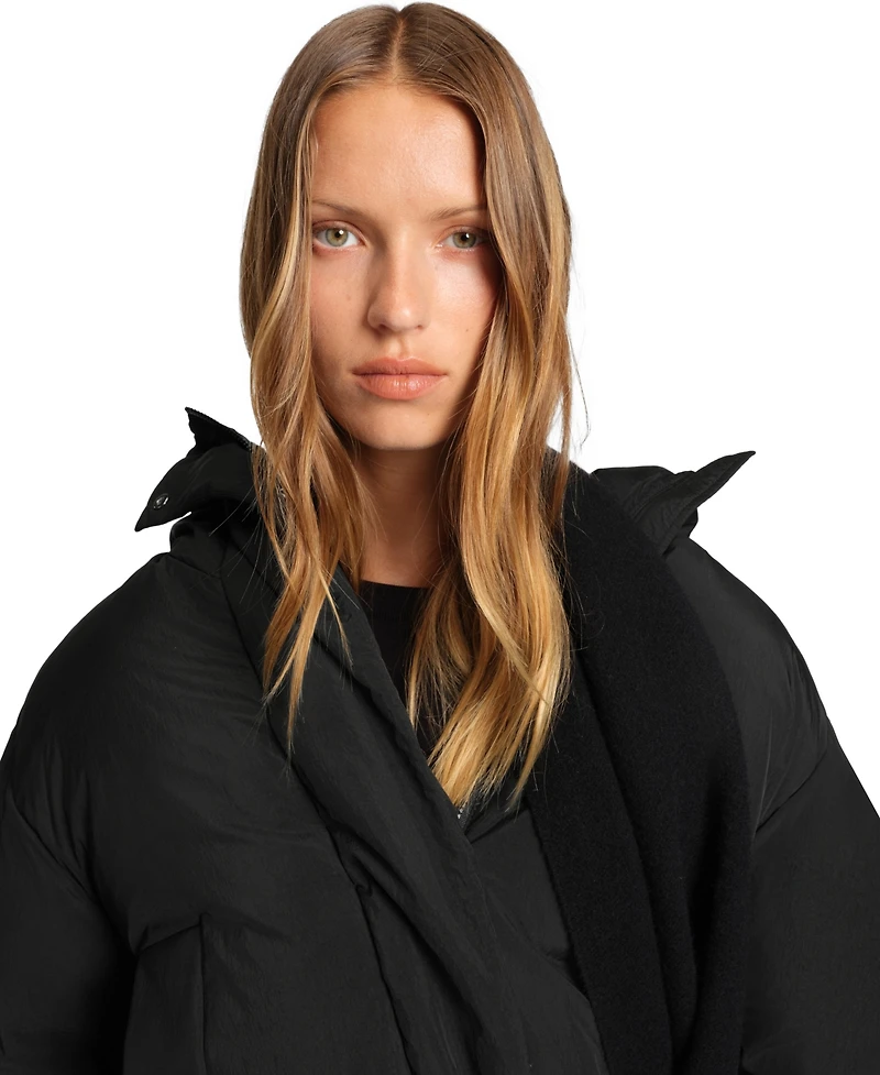 Boss by Hugo Women's Crinkle Fabric Regular-Fit Jacket