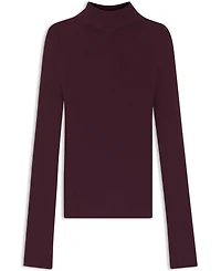 Boss by Hugo Women's Merino Wool Mock-Neck Sweater