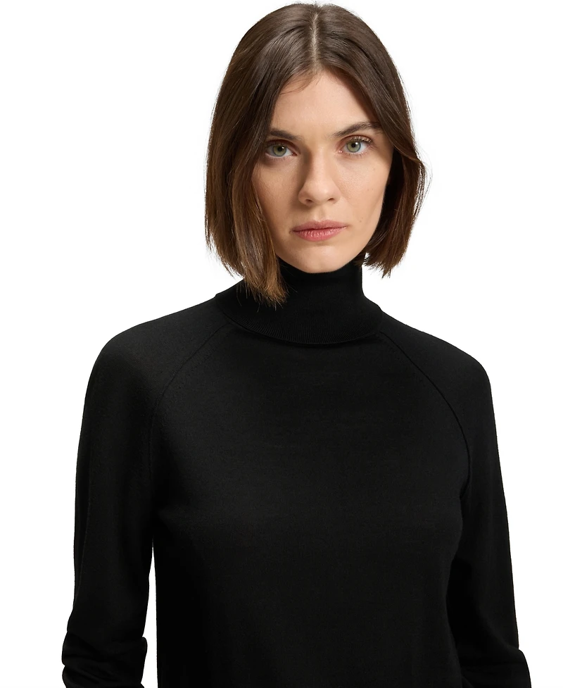 Boss by Hugo Women's Merino Wool Rollneck Sweater