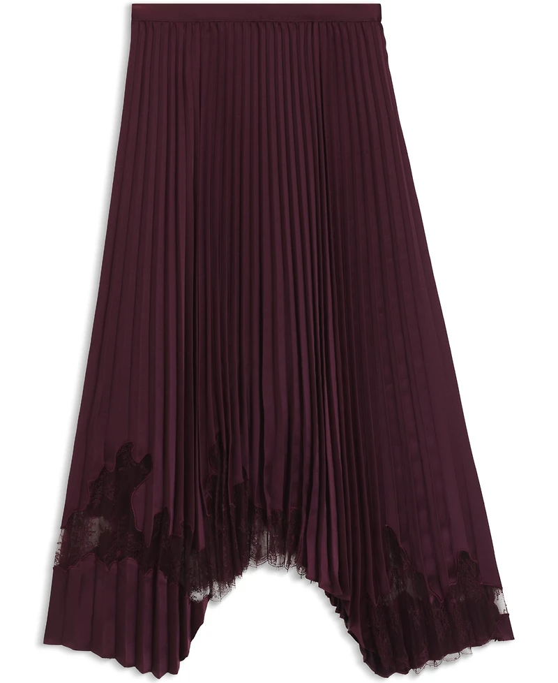 Boss by Hugo Boss Women's Satin Plisse Pleats Skirt