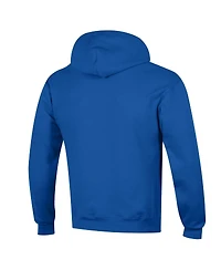 Champion Men's Royal Seattle Seahawks Powerblend Arch over Logo Hoodie