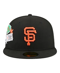 New Era Men's Black San Francisco Giants City Patch 59FIFTY Fitted Hat
