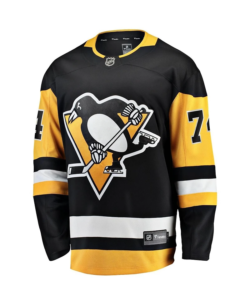 Fanatics Men's Stuart Skinner Black Pittsburgh Penguins Home Breakaway Jersey