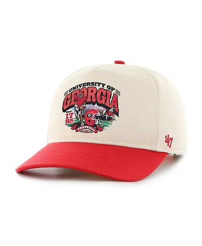 '47 Brand Men's Natural Georgia Bulldogs Unstructured Hitch Hat