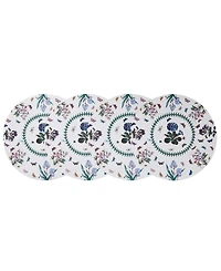 Portmeirion Botanic Garden Woven Braided Round Placemats, Set of 4