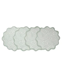 Avanti Provence Woven Braided Round Placemats, Set of 4