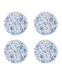 Avanti Ashford Woven Braided Round Placemats, Set of 4