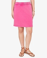 Ruby Rd. Petite French Terry Pull-On Skort