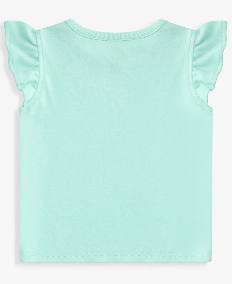 First Impressions Baby Girls' 3M-24M Mix & Match Turtles Flutter-Sleeve T-Shirt, Macy's Exclusive