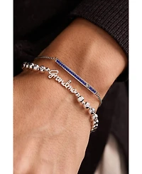 Alex and Ani Grandma Elongated Crystal Stretch Bracelet
