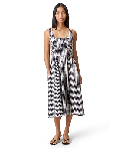 Kindred Bravely Maternity Gracie Poplin Nursing Midi Dress