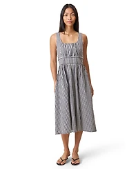 Kindred Bravely Maternity Gracie Poplin Nursing Midi Dress