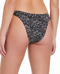 Red Carter Women's Embroidered Pull-On Bikini Bottom