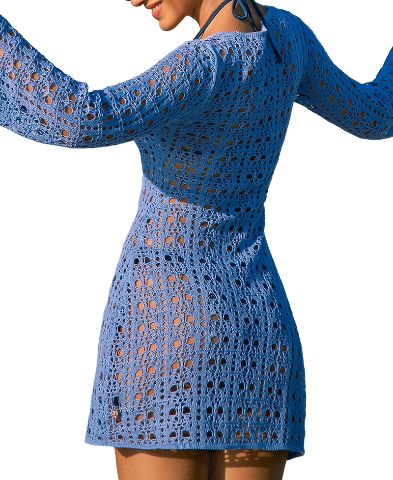 Cupshe Women's 15 Minutes of Fame Cover-Up Mini Beach Dress