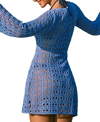 Cupshe Women's 15 Minutes of Fame Cover-Up Mini Beach Dress