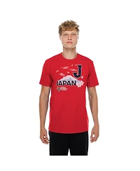 New Era Men's Red Japan Baseball 2026 World Classic Country T-Shirt