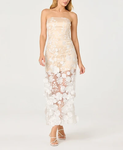 Astr the Label Women's Tanisha Strapless Dress