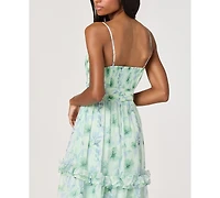 Astr the Label Women's Ayanna Ruffle Tiered Dress