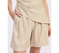 En Saison Women's One Shoulder Selma Top