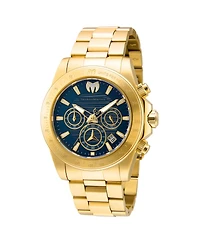 Technomarine Men's Tm-219006 Manta Quartz Chronograph Blue Dial Watch